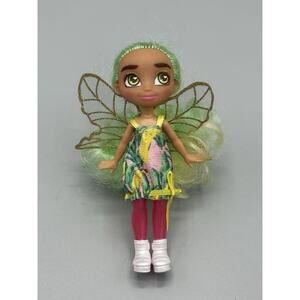 Hairmazing Fairy Doll Figure Small 4 Inch Green Hair